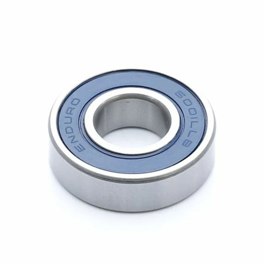 Enduro 6001 2RS-8 - ABEC-3 Radial Bearing (C3 Clearance) - 1/2 x 28mm x 8mm