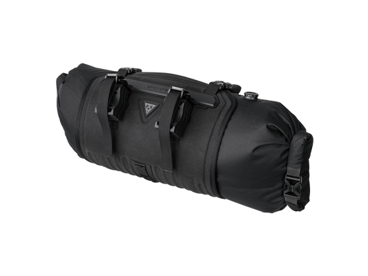 TOPEAK FRONTLOADER, HANDLEBAR MOUNT BIKEPACKING BAG, 8 LITER, W/GARY LOGO (UPDATED H/B MOUNT)