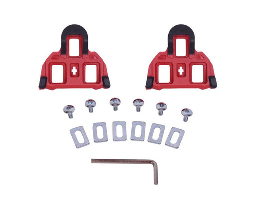 FLR Cleat 0 Degrees Of Float Compatible with SPD-SL Pedals
