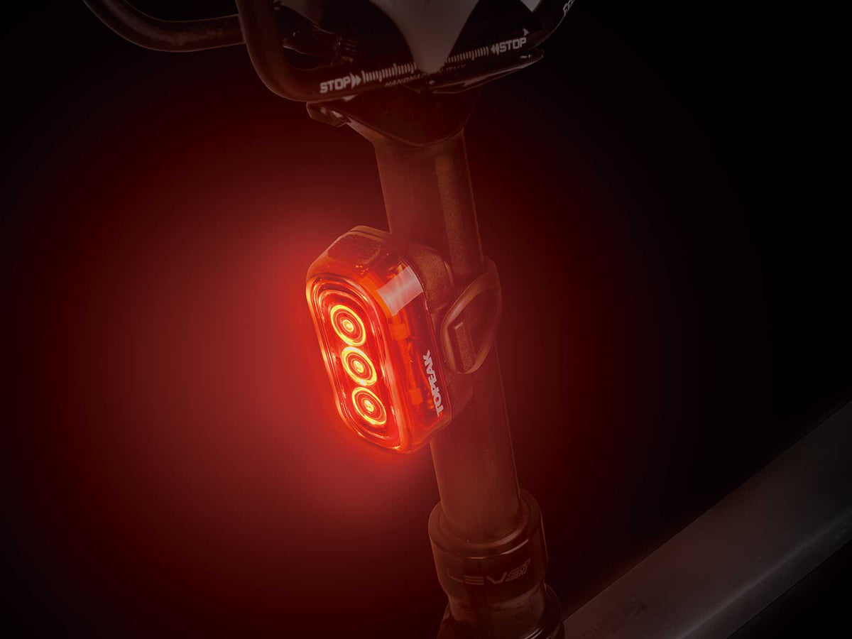 Topeak Taillux 100 USB Rechargeable Rear Bike Light – 100 Lumens