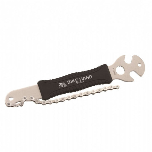 Bikehand freewheel turner and pedal wrench