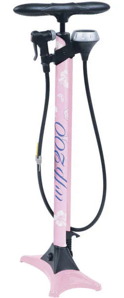 Serfas WFP-200 Floor Pump | Pink | Giyo