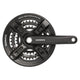 Shimano Altus FC-M311-L, 3x7/8-Speed, Square Taper (Black)