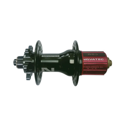 Novatec XD612SB/AA4ABS-SS - Alloy, Shimano 9/10/11-Speed, Japanese EZO Cartridge Bearings, ABS, 6-Bolt, QR or Thru Axle