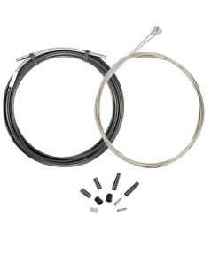 Alternative view of CICLOVATION ROAD, BRAKE SET, SHIMANO/SRAM SYSTEM. STAINLESS-NANO SLICK CABLE WITH 5MM KEVLAR REINFORCED LIGHT-WEIGHT LUBE BRAKE OUTER CASING. END CAPS AND PARTS INCLUDED. / BLACK