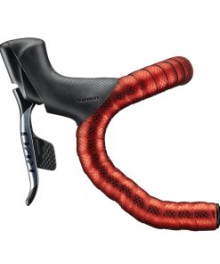 Ciclovation BT Advanced Bar Tape,POLY TOUCH_Vapor Metallic, Soul Red.