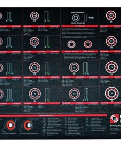 Mechanic workbench bearing ID mat