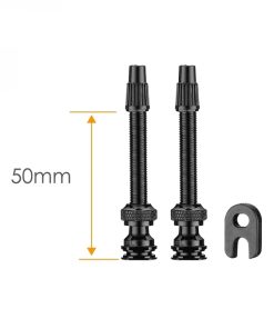 CICLOVATION LIGHT-WEIGHT TUBELESS VALVE STEM, BK