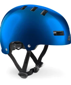 MET SUPERBOLD CE BLUE METALLIC / GLOSSY