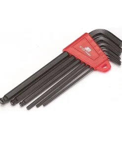 Bike Hand Hex Key Wrench Set (Black)