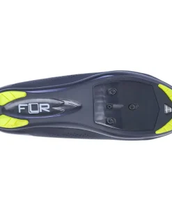 Alternative view of FLR F-11 Cycling Road Shoe (Black/Neon Yellow)