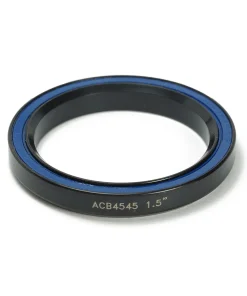 1-1/8 Angular Contact Black Oxide treated Headset Bearing (30.2mm x 41mm x 6.5mm: 36x45 deg)