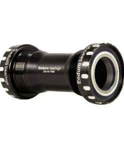 Torqtite, Ceramic-Hybrid, XD15, Angular Contact, Bearing Bottom Bracket for BB86/92 Framesets and Shimano 24mm Cranksets - Black