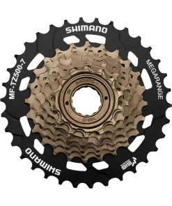 SHIMANO MULTIPLE FREEWHEEL SPROCKET, MF-TZ500-7, 7-Speed, 14-34T