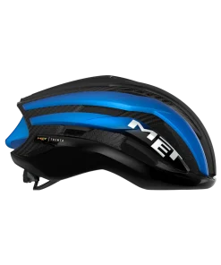 Alternative view of MET TRENTA 3K CARBON CE BLK BLU METALLIC /MATT GLOSSY