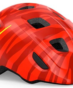 MET Hooray helmet (Red Zebra glossy)