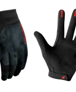 Bluegrass React Unisex Cycling Gloves (Black)