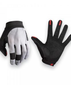 Bluegrass React Unisex Cycling Gloves (White)