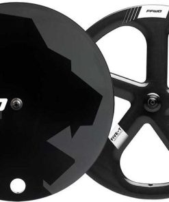 CARBON LION-DISC/FIVE-T COMBO SET TUBULAR TRACK WHT FFWD