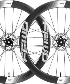 RYOT55 CARBON WHEEL SET FCC (55MM) SP 24H/24H WHT FFWD 2:1 DBCL 12MM TA SHIM