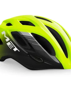 MET IDOLO CE FLUO YELLOW BLACK | GLOSSY M