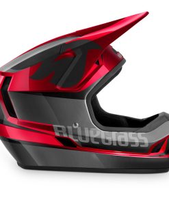 MET LEGIT CE BLACK RED METALLIC | GLOSSY S