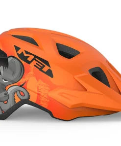 MET Eldar Orange Matt Helmet