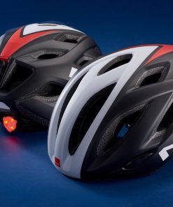 Alternative view of MET IDOLO CE BLACK SHADED WHITE RED/MATT