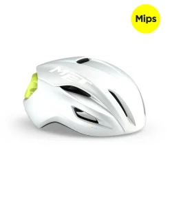Alternative view of MET MANTA MIPS CE UNDYED WHITE LIME | MATT S