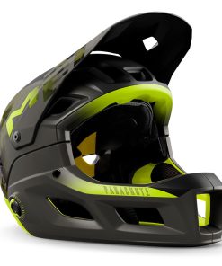 Alternative view of MET PARACHUTE MCR MIPS CE CAMO LIME GREEN | MATT GLOSS L