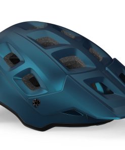 Alternative view of MET TERRANOVA MIPS CE TEAL BLUE BLACK METALLIC|MATT