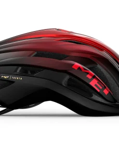 Alternative view of MET TRENTA MIPS CE RED METALLIC | GLOSSY