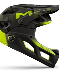 MET PARACHUTE MCR MIPS CE CAMO LIME GREEN | MATT GLOSS L